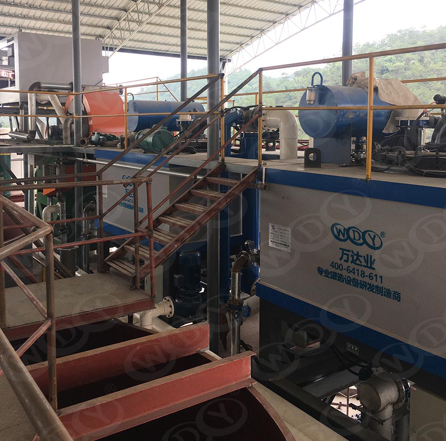 广西梧州花岗岩尾矿处置整线工程处置计划施工现场